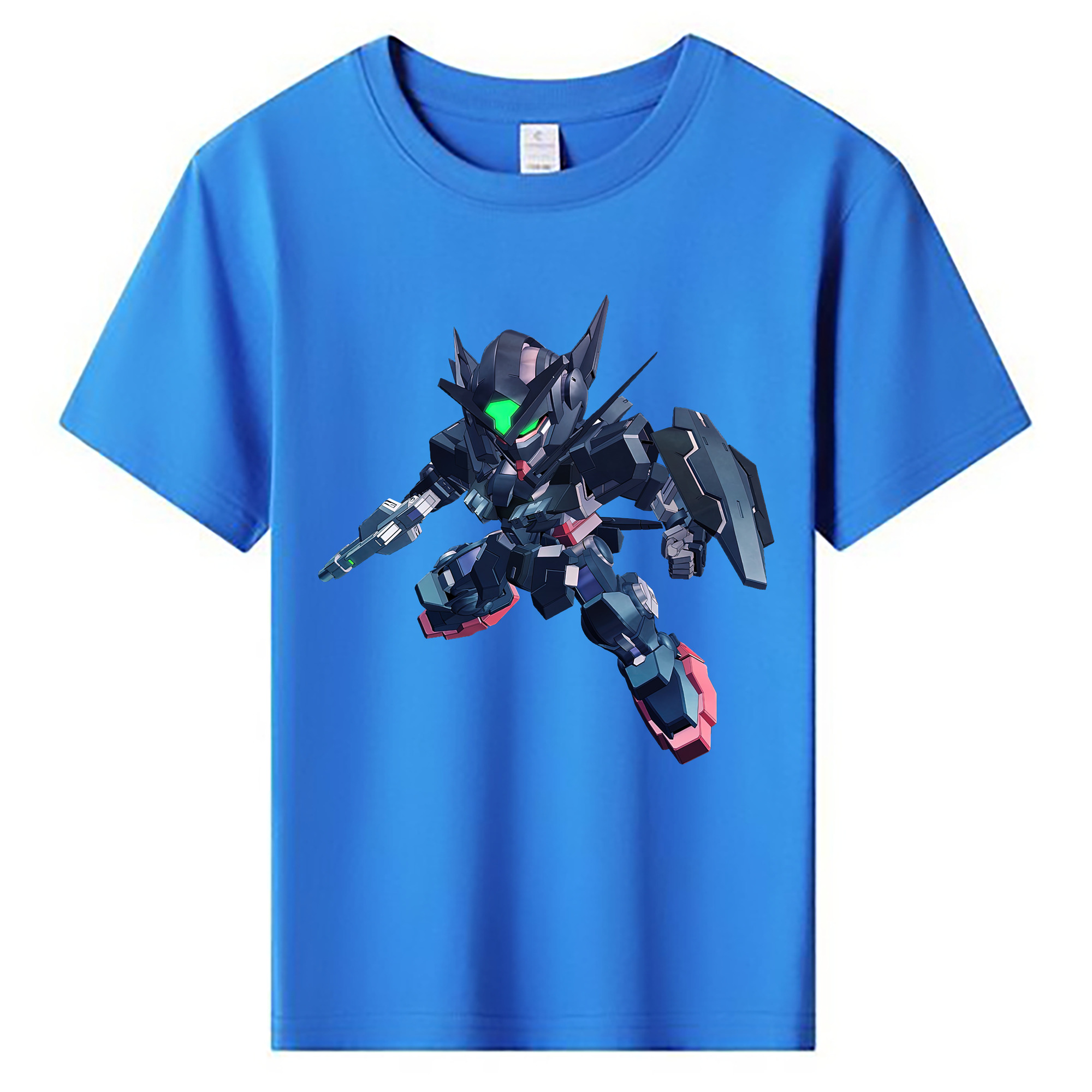 （画像用） 機動戦士ガンダム Mobile Suit Gundam 綿100％キッズTシャツ（フロントプリント）